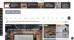 Desktop Screenshot of hotelier-indonesia.com